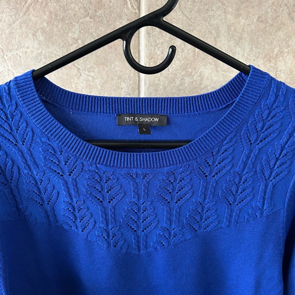 Radiant Blue Sweater